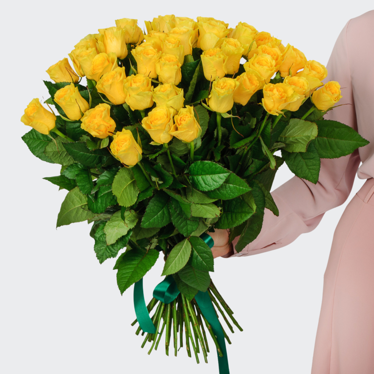 Букет 51 роза Илиос