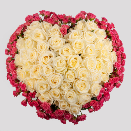 Букет из 101 розы Самая любимая