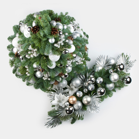 Новогодний комплект Лес под снегом