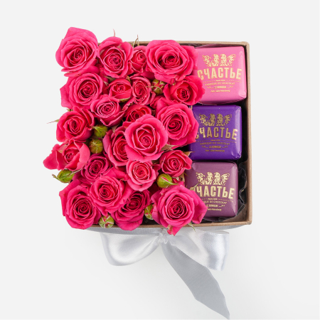 Композиция Розовый свет