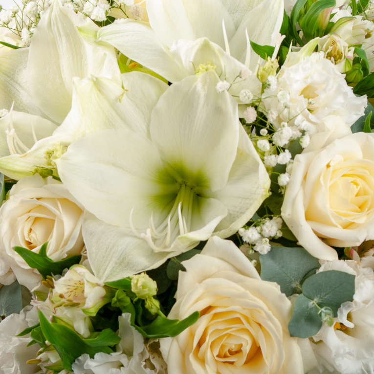 Букет в коробке Ангельские облака