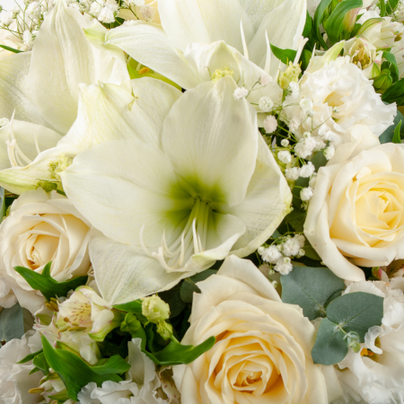 Букет в коробке Ангельские облака