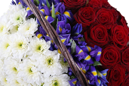 Композиция Российский триколор