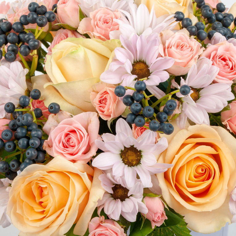 Букет в коробке Лунная ночь