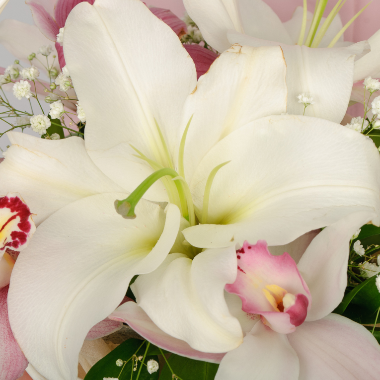 Букет в корзине Шепот луны