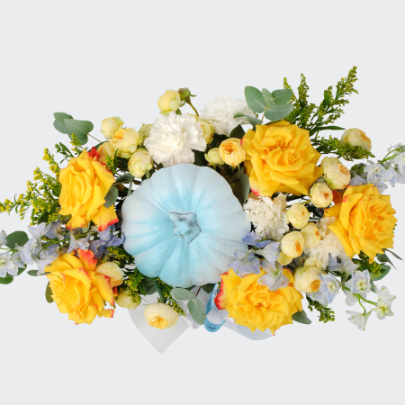 Композиция в тыкве Звездная пыль