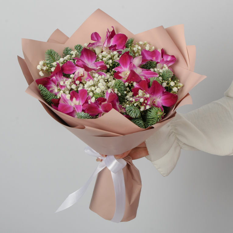 Букет Зимняя орхидея