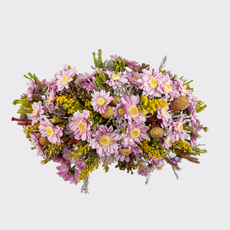 Композиция в кашпо Счастье в доме