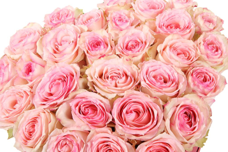 Композиция Юная любовь в коробке-сердце