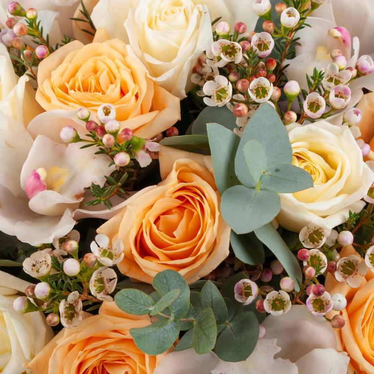 Букет Сливочный десерт