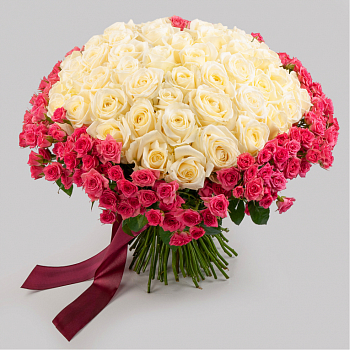 Букет из 101 розы Самая любимая