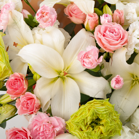 Букет в коробке Праздник в саду