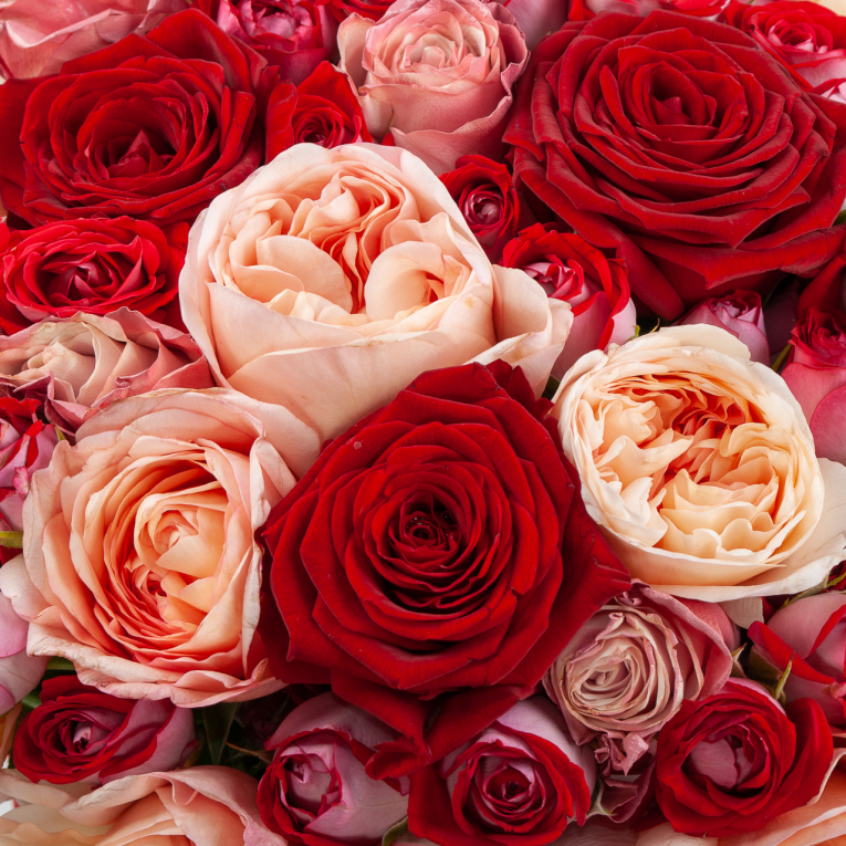 Букет в коробке Бескрайняя любовь