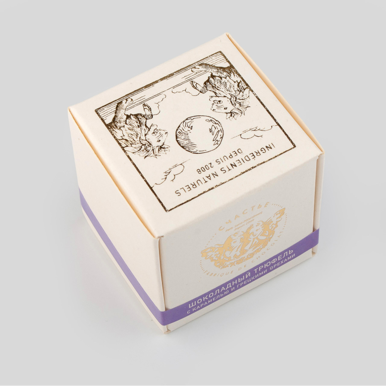 Конфета гранд трюфель «Счастье» (1 шт.) в асс.