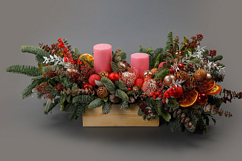 Композиция Ужин при свечах