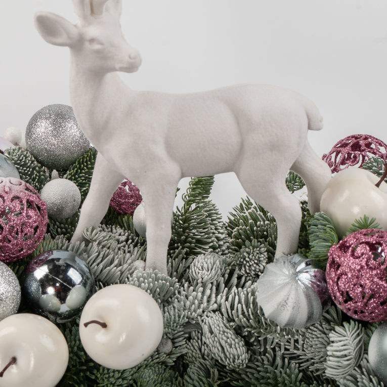 Композиция Снежный олень