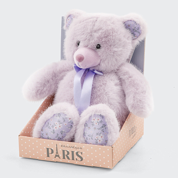 Мягкая игрушка «Мишка Флер сиреневый» (большой)