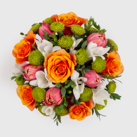 Букет в коробке Чуткое сердце