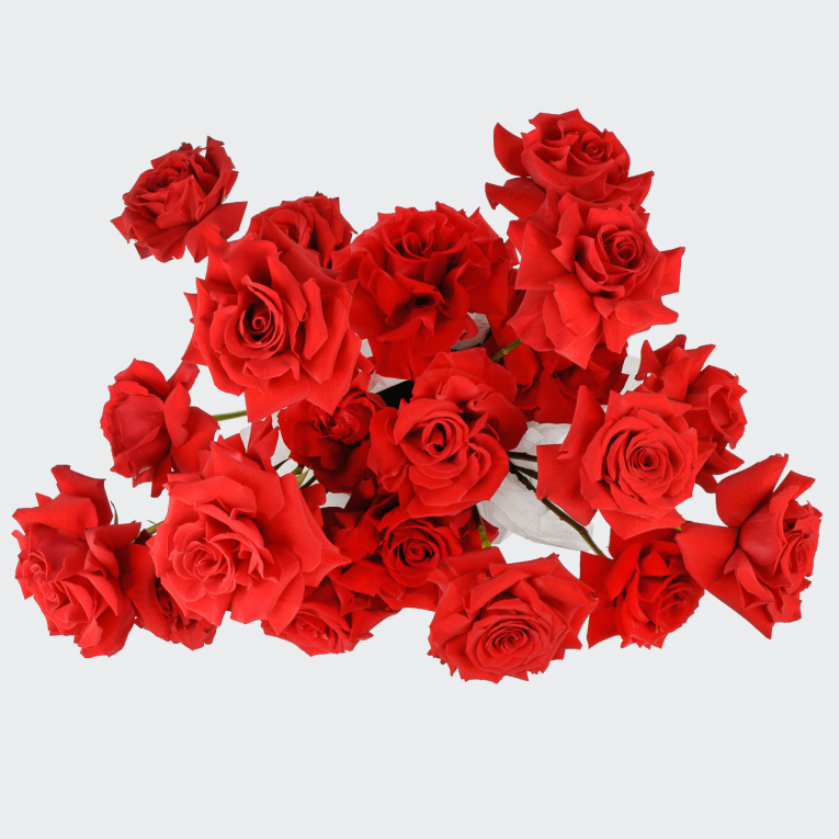 Букет в коробке Валентинка (21 роза)