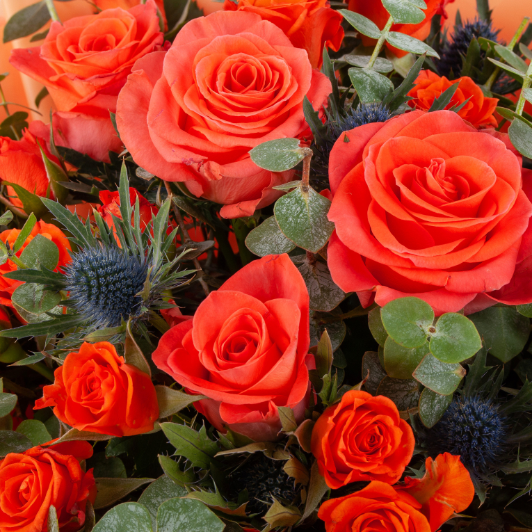 Букет Оранжевый оазис