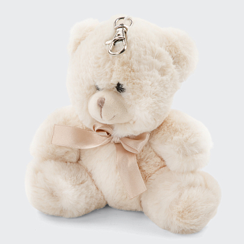Брелок «Мишка кремовый»