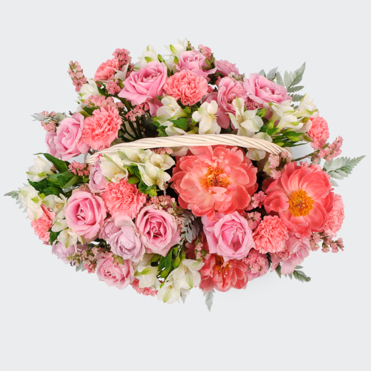 Букет в корзине Летнее удовольствие