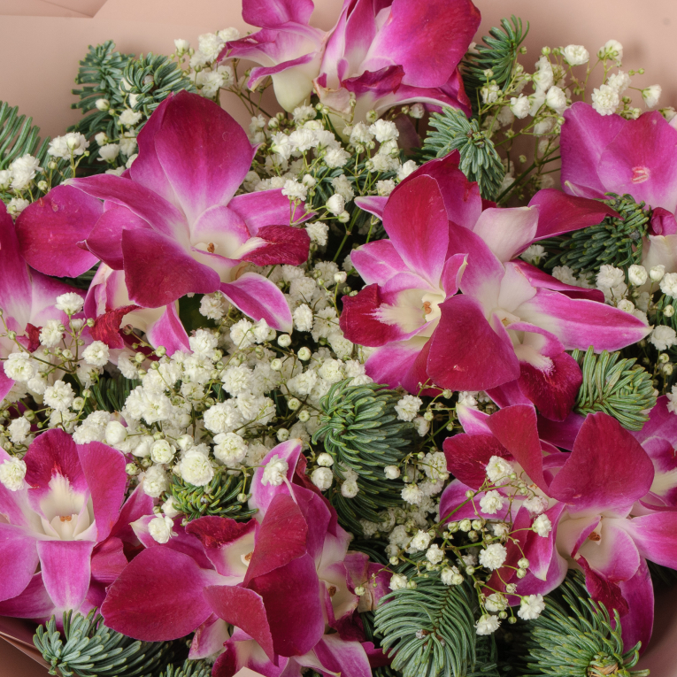 Букет Зимняя орхидея