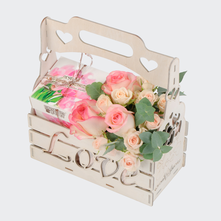 Букет в кашпо Волшебный эльф