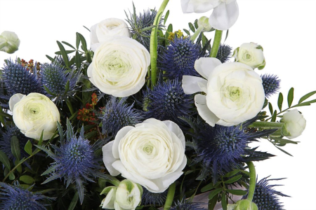 Букет Превратности любви в кашпо