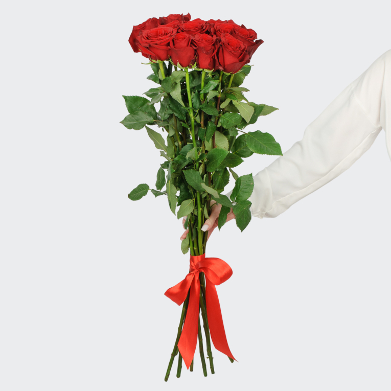 Букет 11 роза Высокие чувства