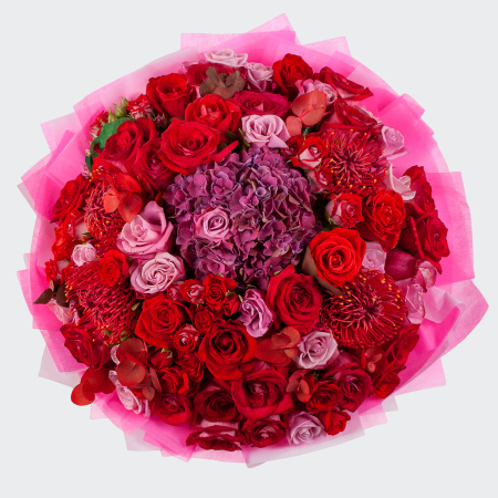 Букет Сердечный жар