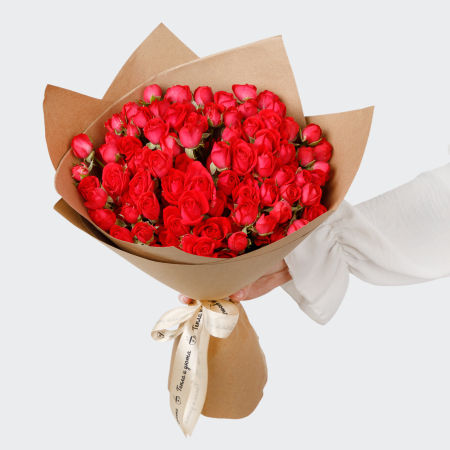 Букет 19 роз Городская романтика