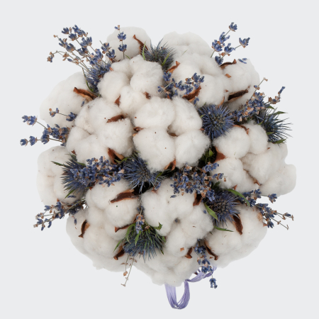 Букет в коробке Жемчуг облаков