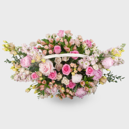 Букет в корзине Тайный сад