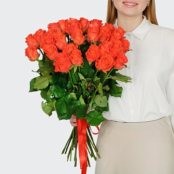 Букет 35 роз Вау