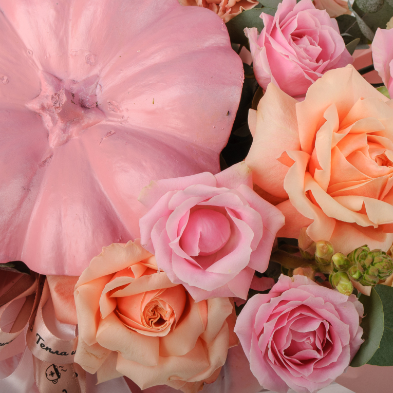 Композиция в тыкве Богатство чувств