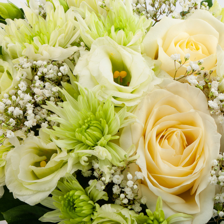 Букет в коробке Белая сказка