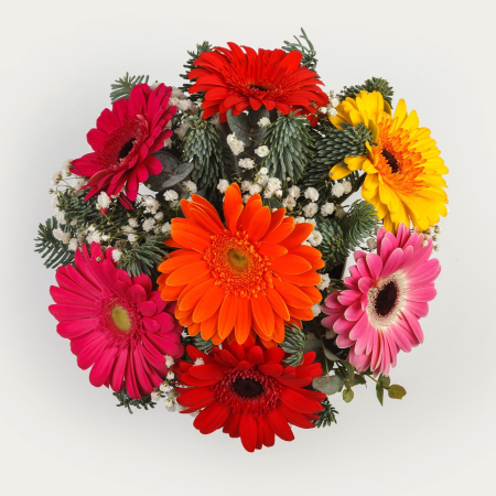 Букет в коробке Звездный фейерверк