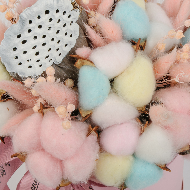 Цветы в коробке Разноцветные сны