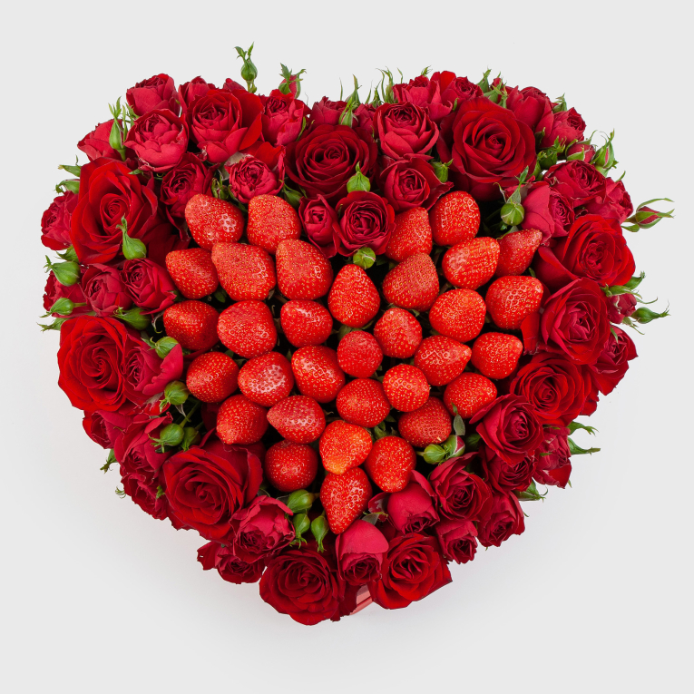 Композиция Клубничное признание