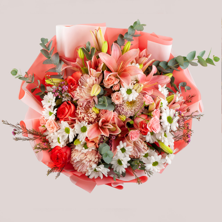 Букет с лилиями История о главном