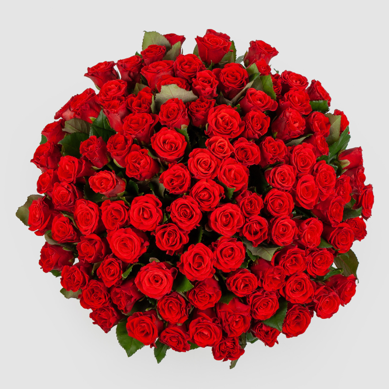 Букет из 101 розы Золотые дни