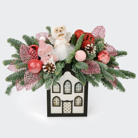 Композиция Снежная сова