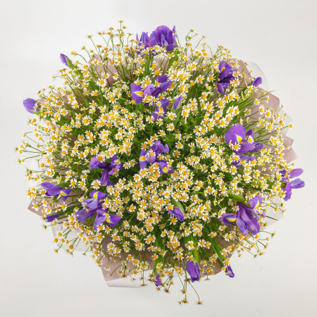 Букет с ромашками Королева полей