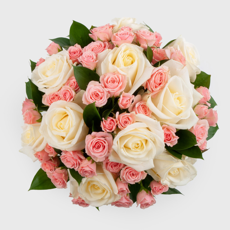 Букет в кашпо В самом начале