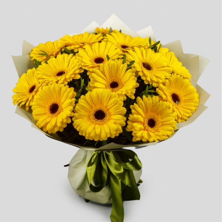 Букет с герберами Золотой ключик