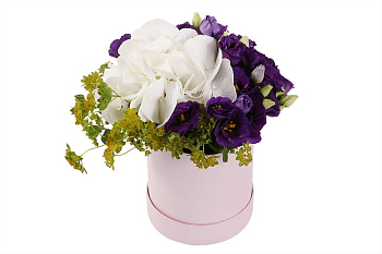 Букет Месяц в облаках в коробке