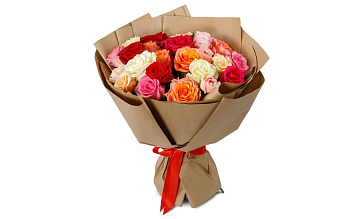 Букет из 25 роз Аморе мио