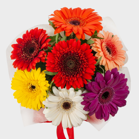 Букет в коробке Семицветик