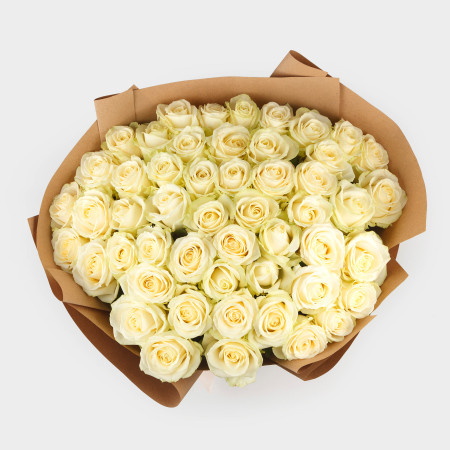 Букет 51 роза Прекрасная незнакомка